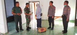 Wujud Kepedulian Danramil 0816/06 Tanggulangin Kunjungi Warga Yang Sedang Sakit