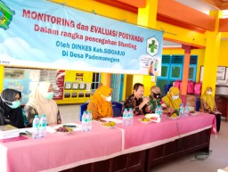 BABINSA KORAMIL 15 SUKODONO HADIRI RAPAT STUNTING LINTAS SEKTOR DI WILAYAH BINAANNYA
