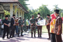 Kodim 0816/Sidoarjo gelar Upacara Pembukaan TMMD ke 114 Tahun 2022