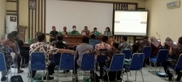 Danramil 0816/06 Tanggulangin Hadiri Undangan "Giat Fokus Group Dicussion" Dalam Rangka Penanggulangan Bencana Alam