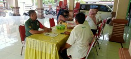 Monitoringnya Babinsa Ramil 0816/13 Dalam Pendaftaran Perangkat Desa