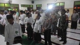 Hadiri Khotmil Qur'an Dan Lailatul Ijtima’ Cara Pererat Silaturahmi Babinsa Ramil 0816/13 Dengan Warga