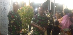 Babinsa Koramil 05/Tulangan-Peltu Lukman Nur Hakim Hadiri Kegiatan Pengajian Umum Didesa Binaan Kecamatan Tulangan