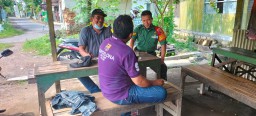 Keakraban Babinsa 0816/13 Wonoayu Dan Warganya Tumbuhkan Kekompakan Serta Kemanunggalan