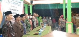 Danramil 15/Sukodono Hadiri Pelantikan Perangkat Desa Cangkringsari