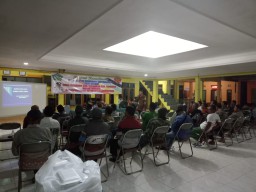 Babinsa Bersama Bhabinkamtibmas Hadiri Rapat Koordinasi Sat Linmas Desa