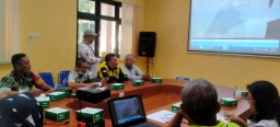 Sertu Catur BabinSa Desa Boro Hadiri Undangan Rapat Koordinasi