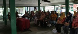 Danramil 0816/13 Wonoayu Hadiri Pelantikan Perangkat Desa Plosan