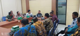 Anggota Koramil 0816/06 Tanggulangin Menghadiri Undangan Sosialisasi Penguatan Linmas