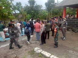 Babinsa Koramil 0816/12 Prambon hadiri acara syukuran di Punden Mbah Rawi Bulang