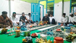 Jalin keakraban, Babinsa Koramil 0816/12 Prambon hadiri acara Tasyakuran di Pondok Pesantren Nurul Huda