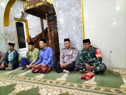 Babinsa Koramil 0816/13 Wonoayu Hadiri Giat Safari Ramadhan