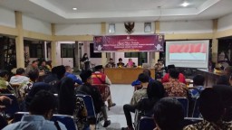 Danramil 0816/06 Tanggulangin Kapten ARH Mukhlis Hariyanto Bersama Jajaran Forkopimka Hadiri Rapat Pleno Terbuka Pemilu TA. 2024
