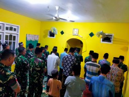 Dandim 0816/ Sidoarjo Beserta Perwira Staf Laksanakan Safari Ramadhan Ke Koramil Tarik