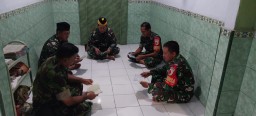Koramil 0816/05 Tulangan Kirim Doa Untuk Rekan Prajurit Yang Sedang Bertugas Operasi di Papua