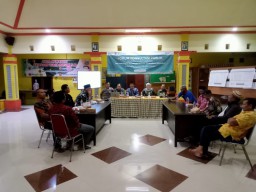 Pelda Arif. S Babinsa Koramil 0816/05 Hadiri Forum Konsultasi Publik (FKP) Pendataan Awal Regsosek