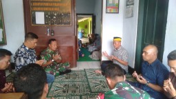 TINGKATKAN TALI SILATURRAHMI, KORAMIL 0816/05 TULANGAN GELAR ACARA HALAL BI HALAL & ARISAN PERSIT