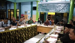 Babinsa Koramil 0816/06 Tanggulangin Hadiri Rapat Forum Konsultasi Publik (FKP