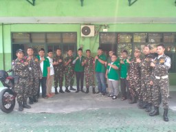 Koramil 0816/01 Sidoarjo Silahturahmi dengan ormas Islam Sidoarjo.