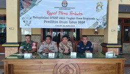 Serka Nur Asandi Dampingi PPS Desa Singopadu Gelar Rapat Pleno Terbuka Rekapitulasi DPS Hasil Perbaikan Pemilu 2024