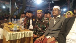 Danramil 0816/05 Kapten Inf Moh. Said Beserta Babinsa Hadiri Pengajian Umum dalam Rangka Acara Harla TPQ Arrohma ke-11 Desa Tlasih