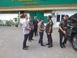 JALIN SILATURAHMI, Pangdam V/ Brawijaya Kunjungi PT. Indra Mukti Segara ( IMS ) Di Kec. Taman Kab. Sidoarjo.