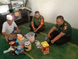 Danramil 0816/07 Krembung Laksanakan Silaturrahim ke Tokoh Agama di Wilayah Kec. Krembung