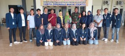 Belajar bersama, Babinsa bersama Mahasiswa Unbra bertukar informasi