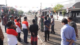 Kampung Pancasila Program Karya Bakti TNI Bombastis Kodim 0816/Sidoarjo