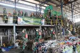 Program Pembinaan Lingkungan Hidup, Kodim 0816/Sidoarjo Gelar Sosialisasi Dan Pelatihan Pengolahan Sampah