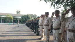 Tingkatkan Patriotisme dan Nasionalisme, Kodim 0816/Sidoarjo gelar upacara bendera hari senin