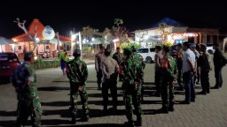 Apel Gabungan Koramil 0816/05 & Polsek Antisipasi Kenakalan Remaja, Serta Ciptakan Kondisi Wilayah Yang Aman Kondusif