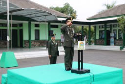 Upacara HUT TNI ke 78 di Kodim 0816/Sidoarjo : Wujud kekuatan dan komitmen untuk Negara