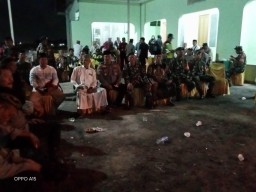Babinsa Grogol Koramil 0816/05 Pendampingan Sholawat~Maulid Nabi Muhammad Saw.