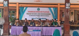 Danramil 0816/10 Balongbendo Hadiri Acara Pengambilan Sumpah dan Pelantikan Kepala Desa Kembangsri Balongbendo