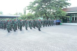 Kodim 0816/Sidoarjo Melaksanakan Upacara Peringatan Hari Pahlawan Tahun 2023