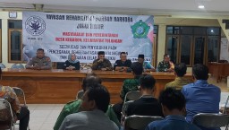 Babinsa & Bhabinkamtibmas Koramil 0816/05 Tulangan Hadiri Sosialisasi & Penyuluhan P4GN