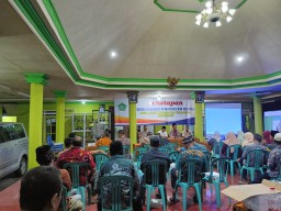 Koptu Maries Arwan Babinsa Koramil 0816/05 Tulangan Turut hadiri Dalam Rapat Perubahan Anggaran Keuangan Belanja Desa