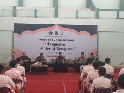 Dandim 0816/Sidoarjo Hadiri Kegiatan Focus Grup Diskusi Penguatan Moderasi Beragama