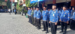 Danramil 0816/14 Taman Attend HUT Korpri Ke 52 Di Kec. Taman