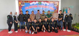 Danramil 0816/06 tanggulangin hadiri pelantikan perangkat desa kalitengah, dukung peningkatan kinerja pelayanan publik