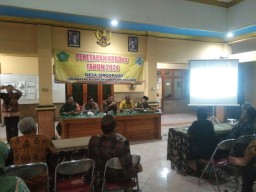 Babinsa Koramil 05/Tulangan Serka Nur Asandi Hadiri Musdes Penetapan APBDes Tahun 2024