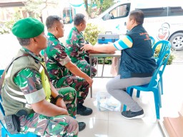 Danramil 0816/11Tarik Hadiri Rapat Pleno Terbuka Pemilu Tahun 2024 Di Pendopo Kec. Tarik