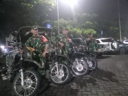 Koramil 0816/15 Sukodono Amankan Rapat Pleno Terbuka Rekapitulasi Suara Pemilu 2024