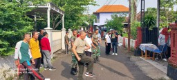 Kapten Inf Moh Said Beserta Anggota Babinsa Koramil 05/Tulangan Senam Pagi Bersama Muspika Kecamatan Tulangan