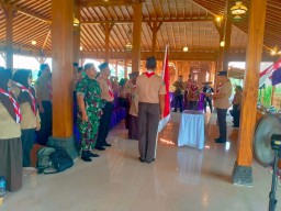 Danramil 0816/09 Krian Hadiri Pelantikan Pengurus Kwartir Krian untuk Membangun Kemandirian Generasi Muda