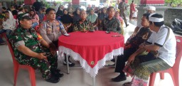 Anggota Ramil0816/07 Krembung melaksanakan PAM Peringatan Hari Raya Nyepi Tahun CAKA 1946/2024