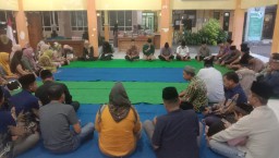 Danramil 0816/08 Jabon Kapten Inf M. Nuri Membangun Kemitraan dengan Hadir di Acara Pisah Kenal Camat Jabon