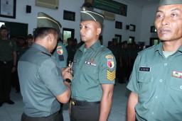 Momentum Kebanggaan, Acara Pelatikan Kenaikan Pangkat Bintara dan Tamtama Kodim 0816/Sidoarjo