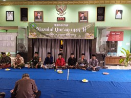 Koptu Ikwan Babinsa Koramil 05/Tulangan Hadiri Peringatan Nuzulul Qur’an